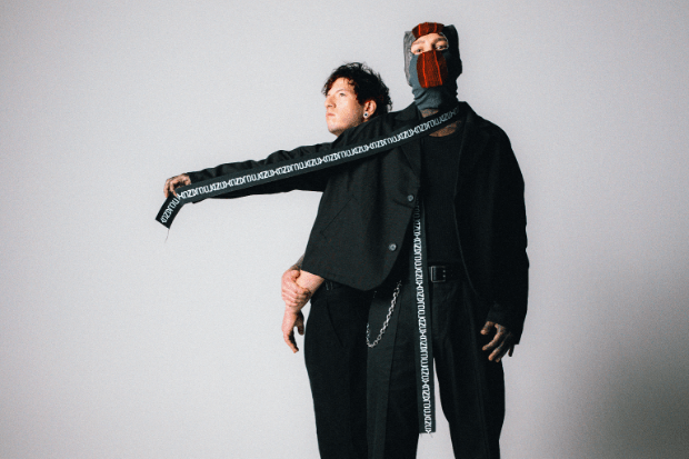 Band posing for a picture